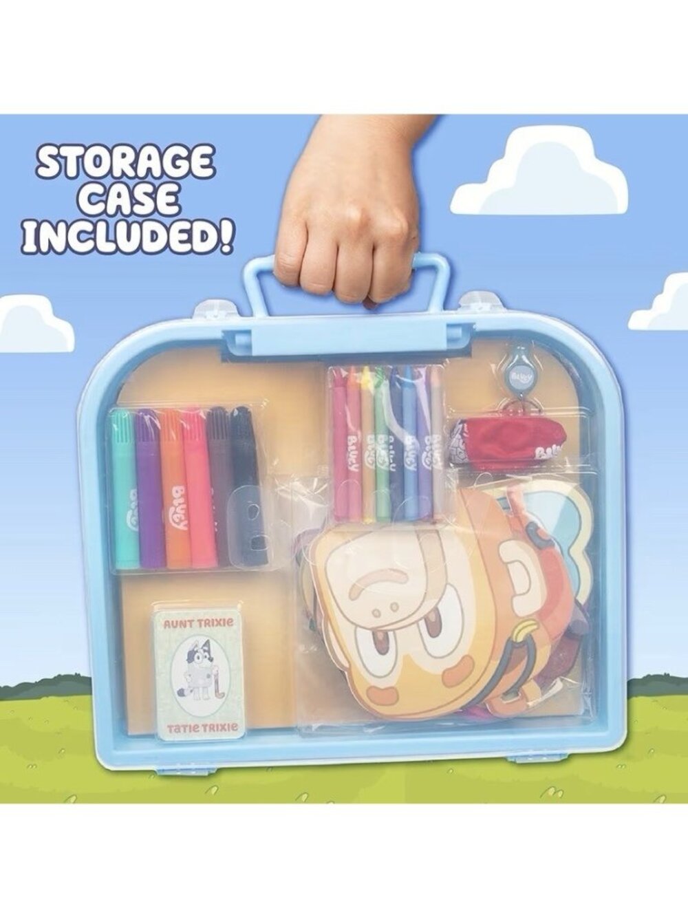 New Bluey Kids Imagination Case Activity Kit Birthday Gift Christmas Gift